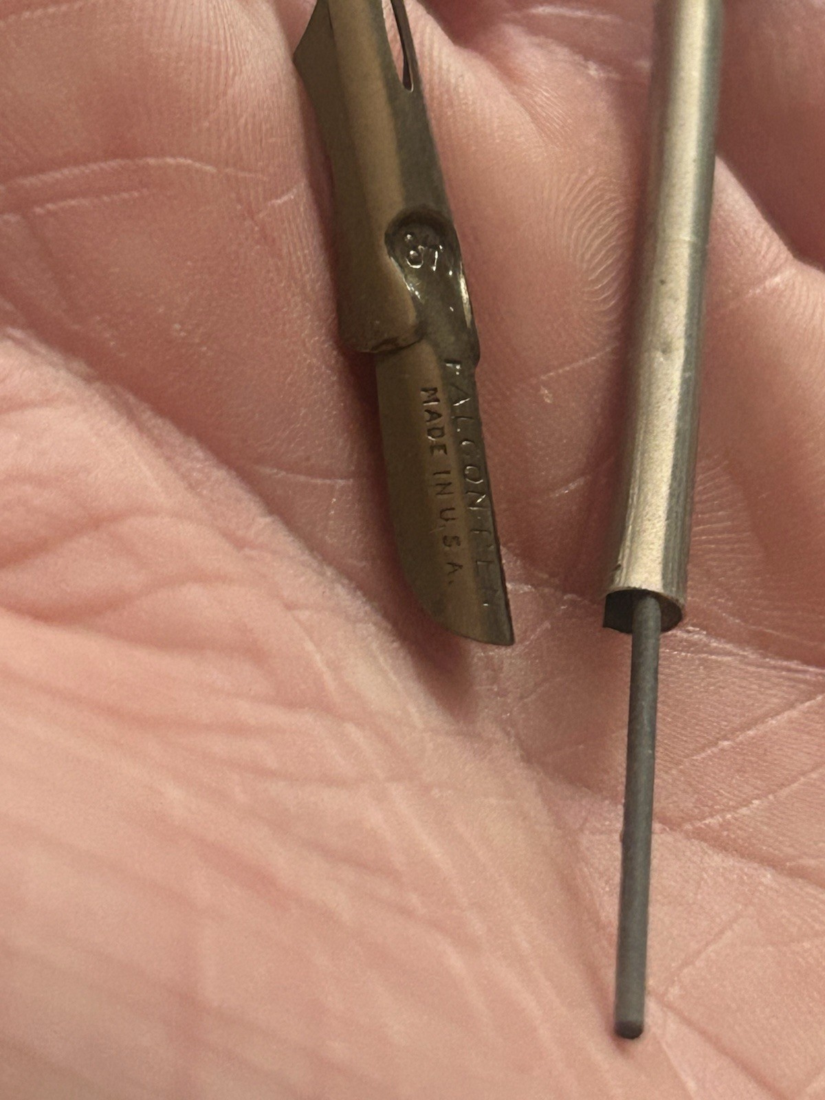 Pen Nib And Resavior