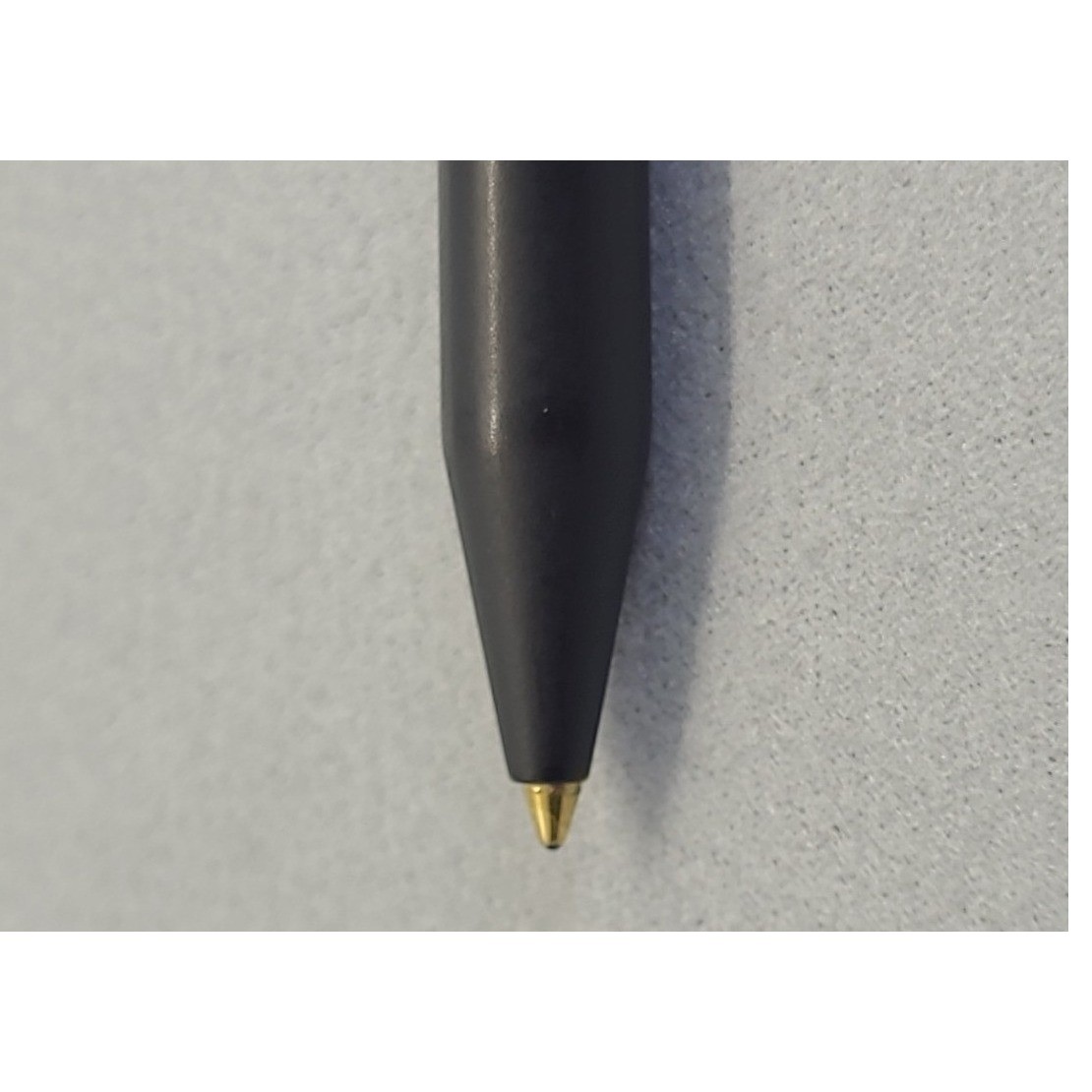 Vintage Chromatic Pen Black Matte Twist Ballpoint USA Pat Gold Trim