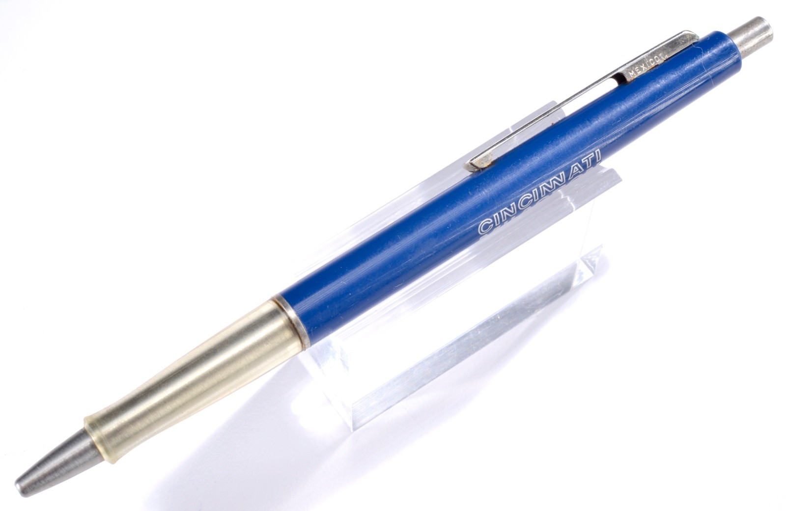 Paper Mate Vintage Double Heart «Cincinnati Milacron» Contour Ballpoint Pen #93