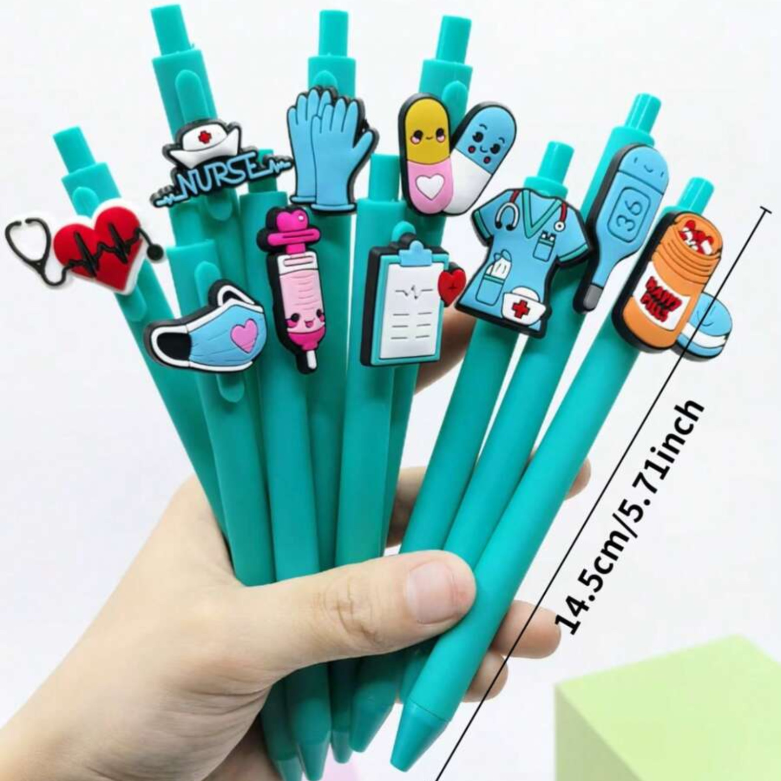 Ballpoint Pens Medical Design 1.0mm Office Desk Record Writing Set Nurse Doctor