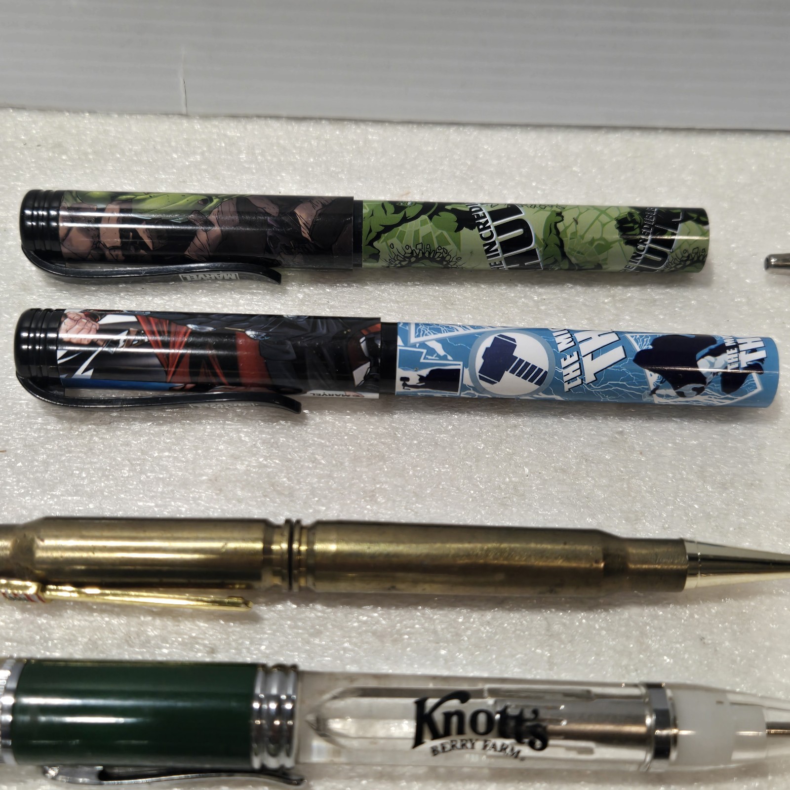 Collection of 20 Vintage Advertising and Novelty Pens Ballpoint Ink Pen Pencil
