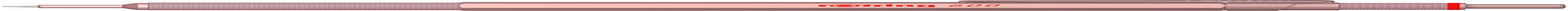 600 Metallic Ballpoint Pen Medium Point Black Ink Rose Gold Barrel Refillable 1