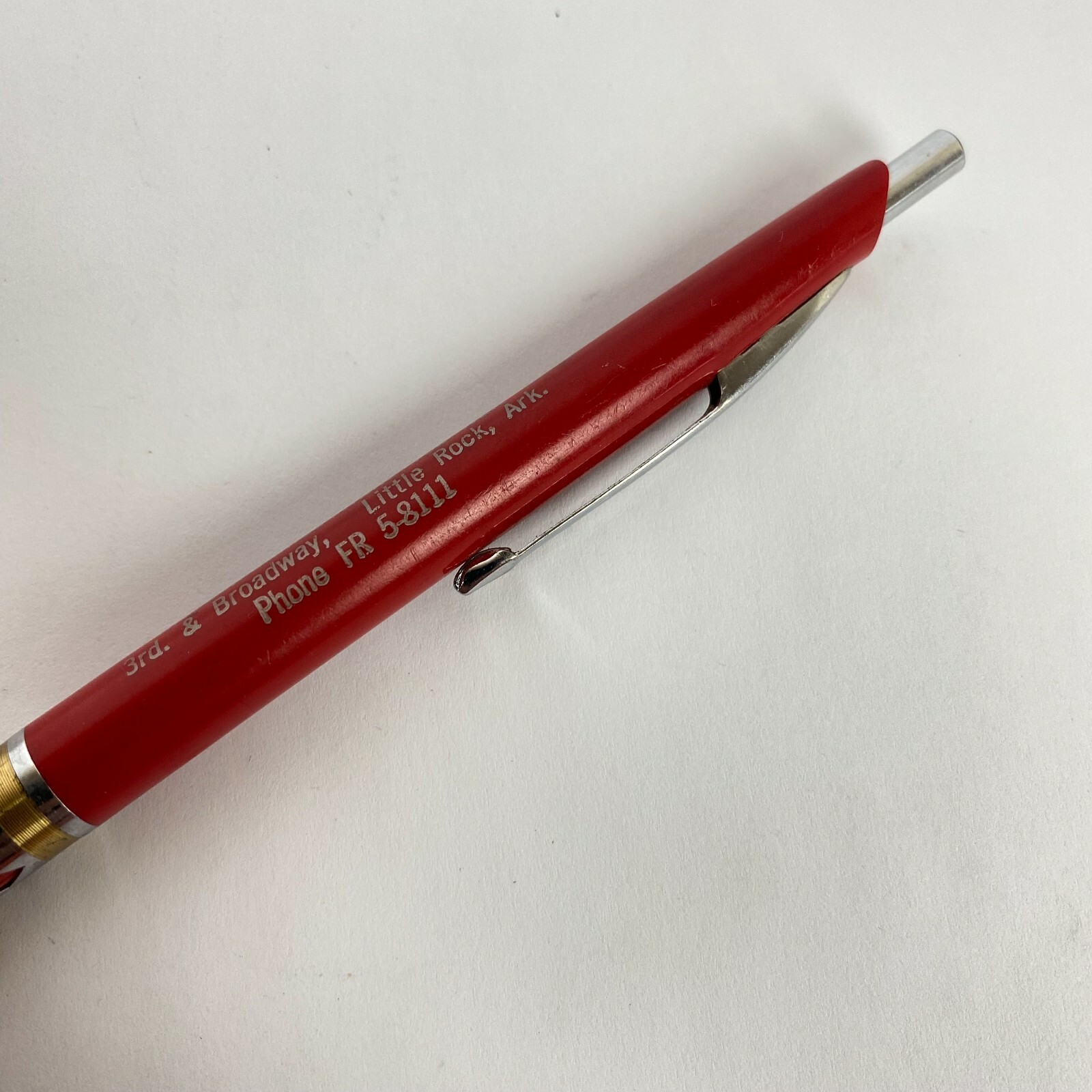 Ritepoint Advertising Pen Everette Glass Upholstery Little Rock AR Vintage