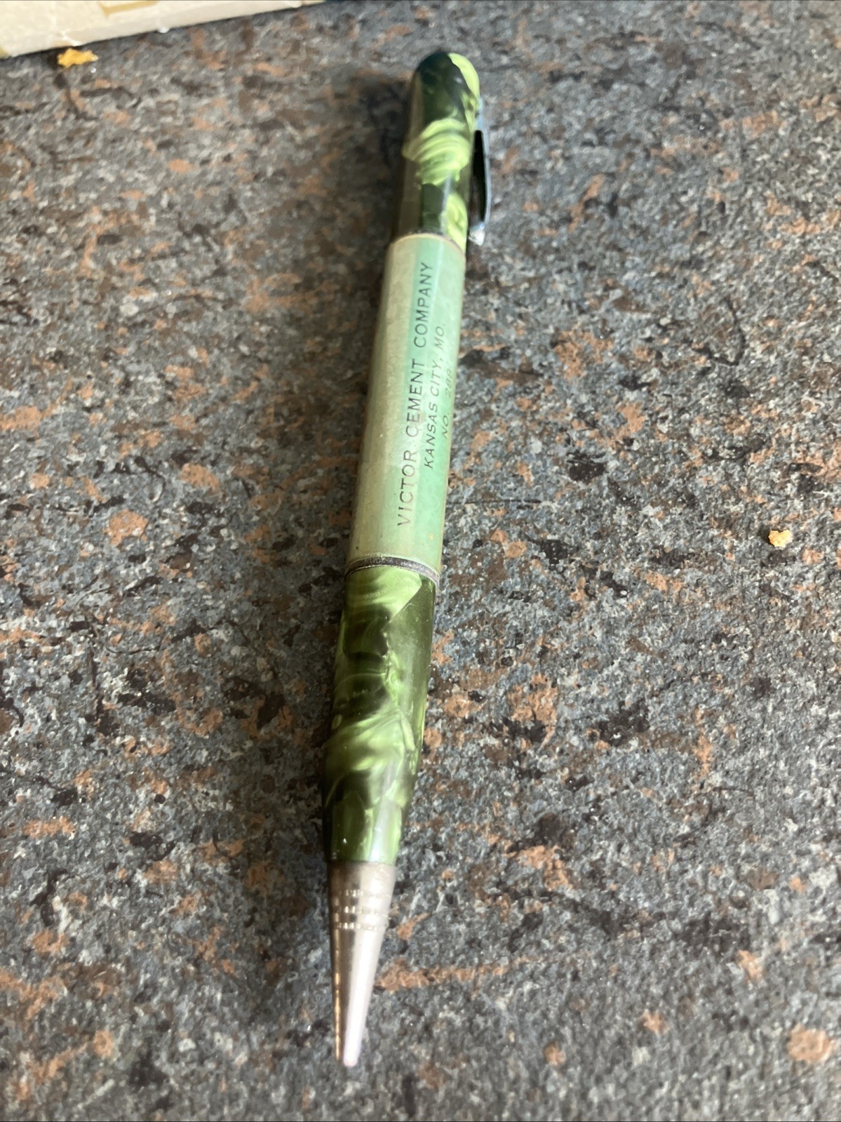 Green marbled pen genuine four leaf clover good luck customized Kansas City, MO