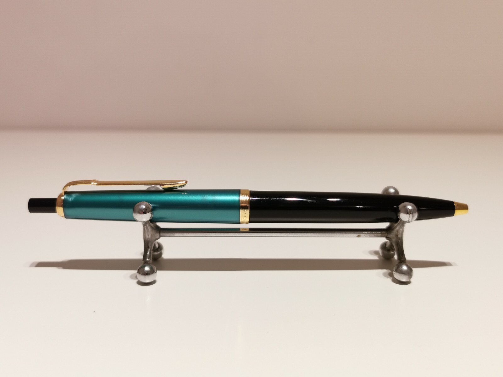 VINTAGE RARE BEAUTIFUL CLASSIC GERMANY PLASTIC AND METAL BALLPOINT PEN «REFORM»