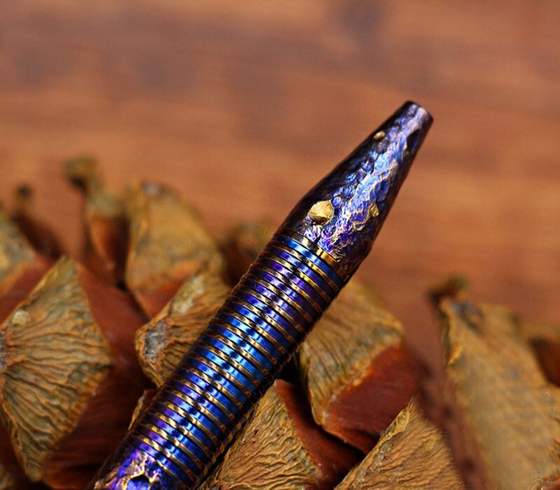 New Outdoor Titanium Alloy Bolt Action Pocket Signature Pen EDC Pen