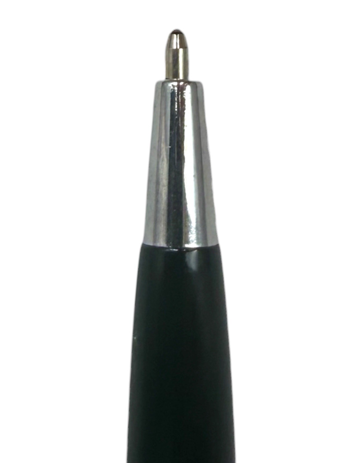 6 Pack Black Slim Metal Smooth Ballpoint Pen, 1mm Medium Point Black Ink