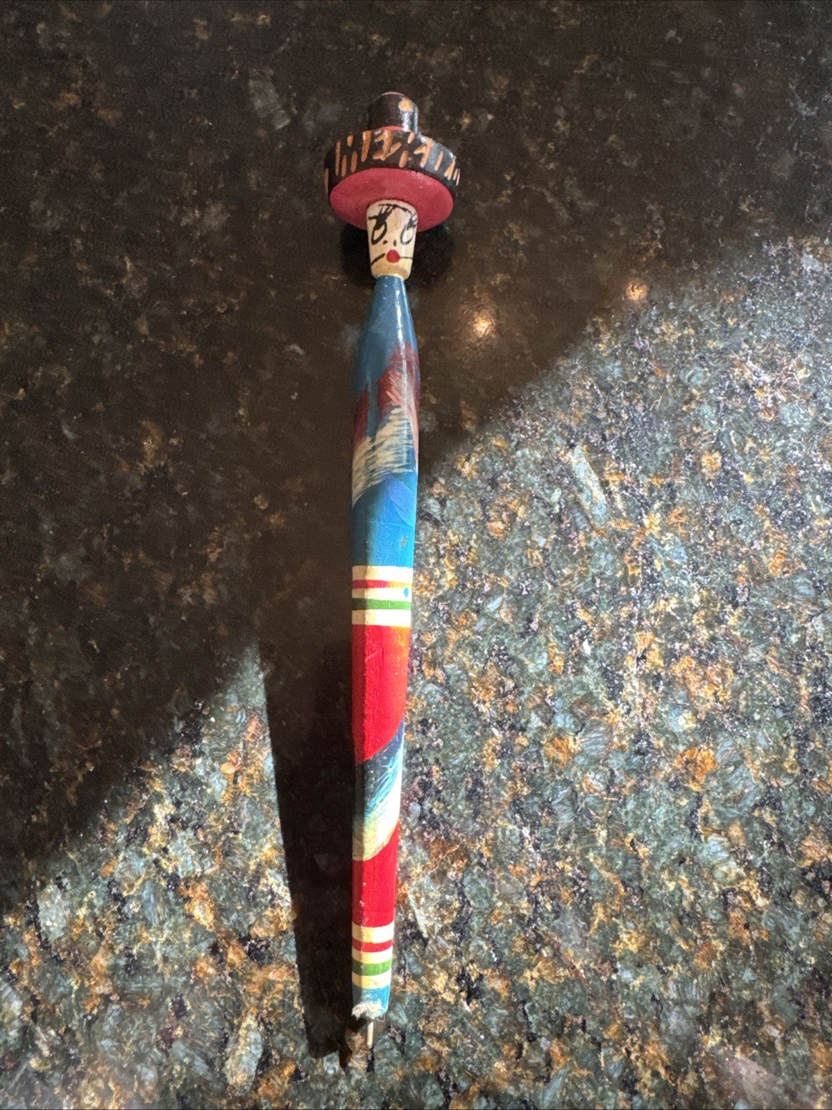 Vintage Mexico Souvenir Pen 9 Inches No Ink