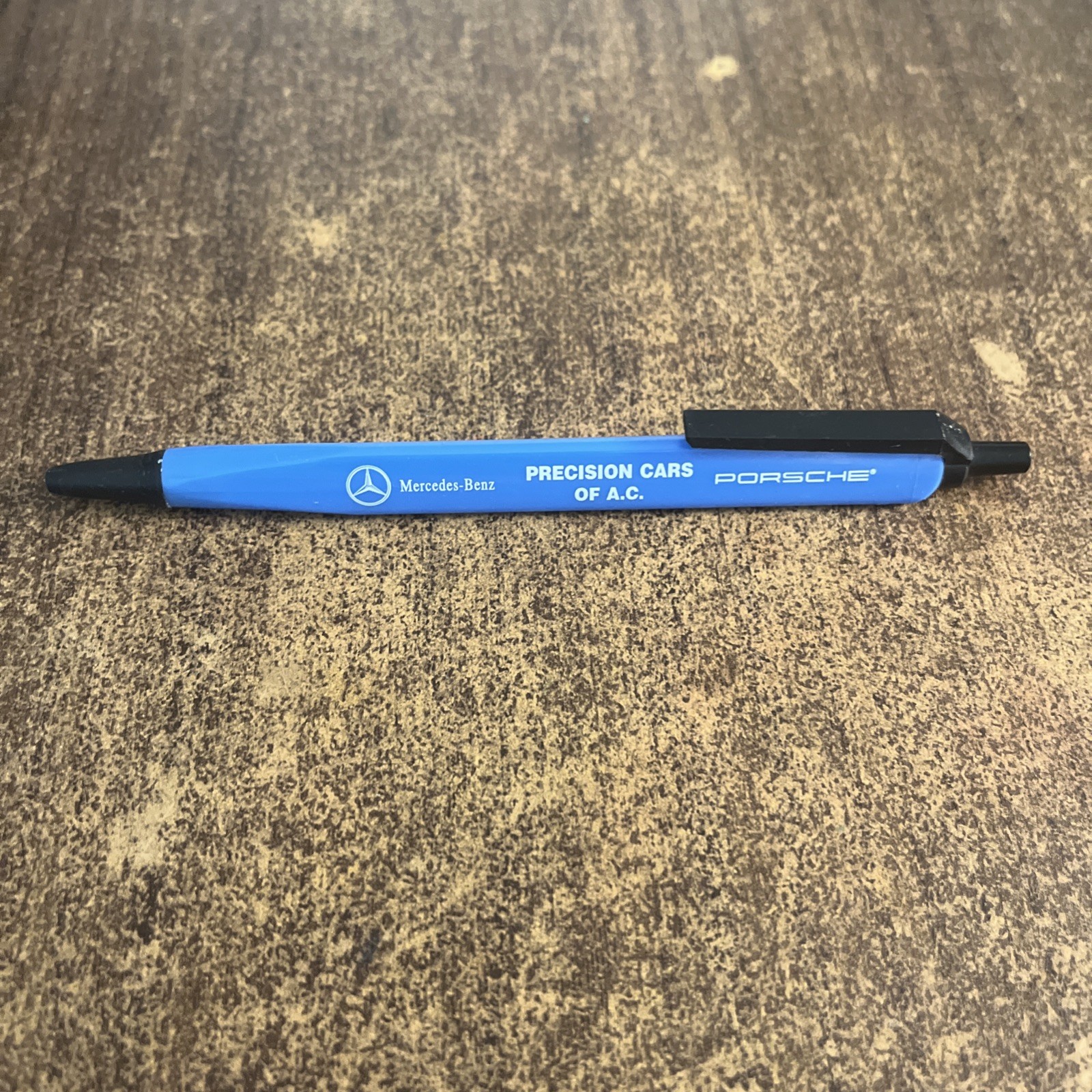 Mercedes Benz Porsche Precision Cars Of A.C. Blue Pen