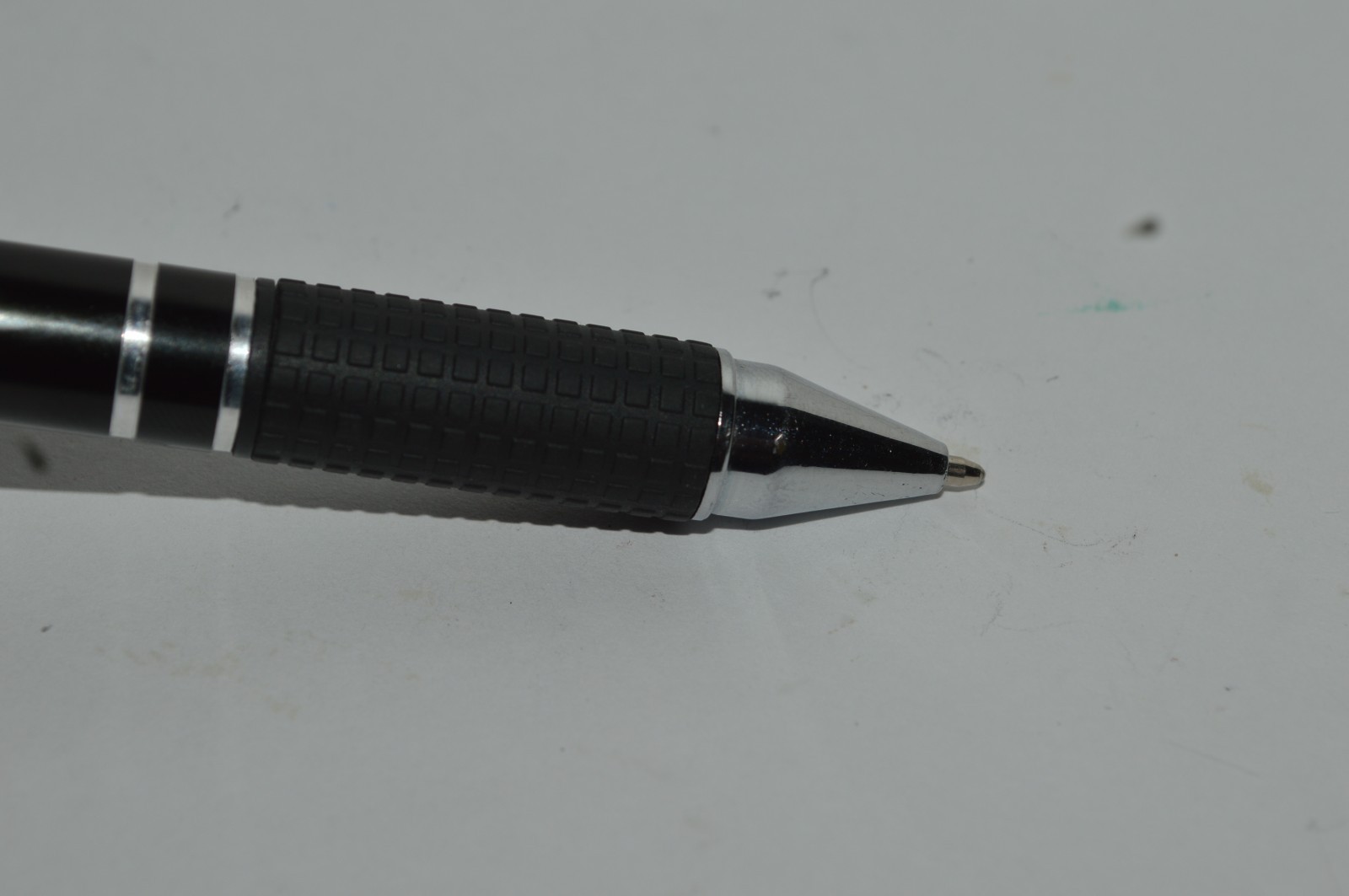 ZOOM Ballpoint Pen & Rubber Stylus Booz Allen Hamilton Promotional Tested 1990s