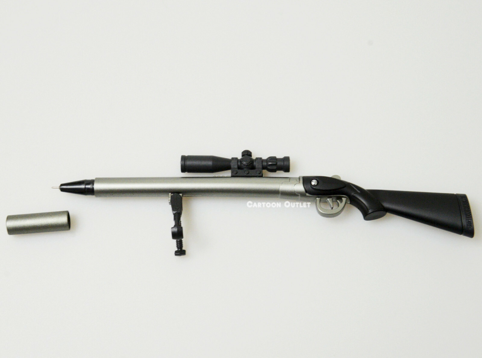 Novelty Gun Pen Collectable Rifle Shaped Ink Pen Man Cave Office Birthday Gift