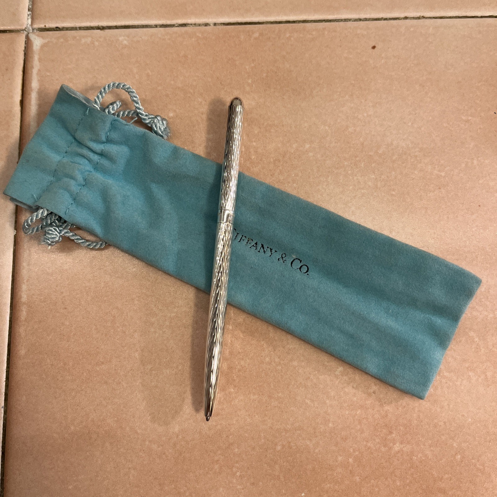 Vintage Tiffany & Co Sterling Silver Pen
