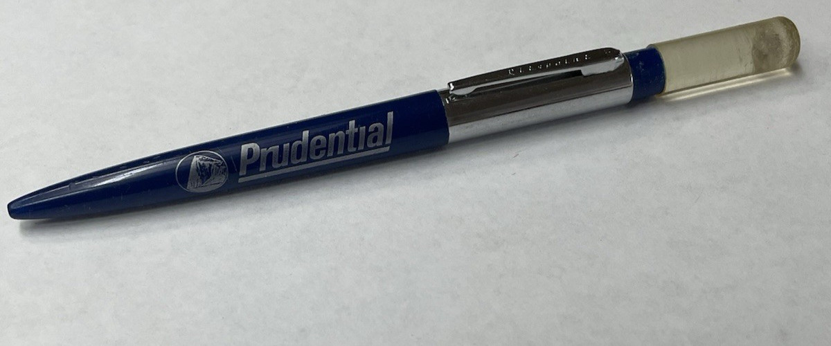 Vintage Ritepoint Prudential Rock Floating Pen – «A Piece of The Rock»