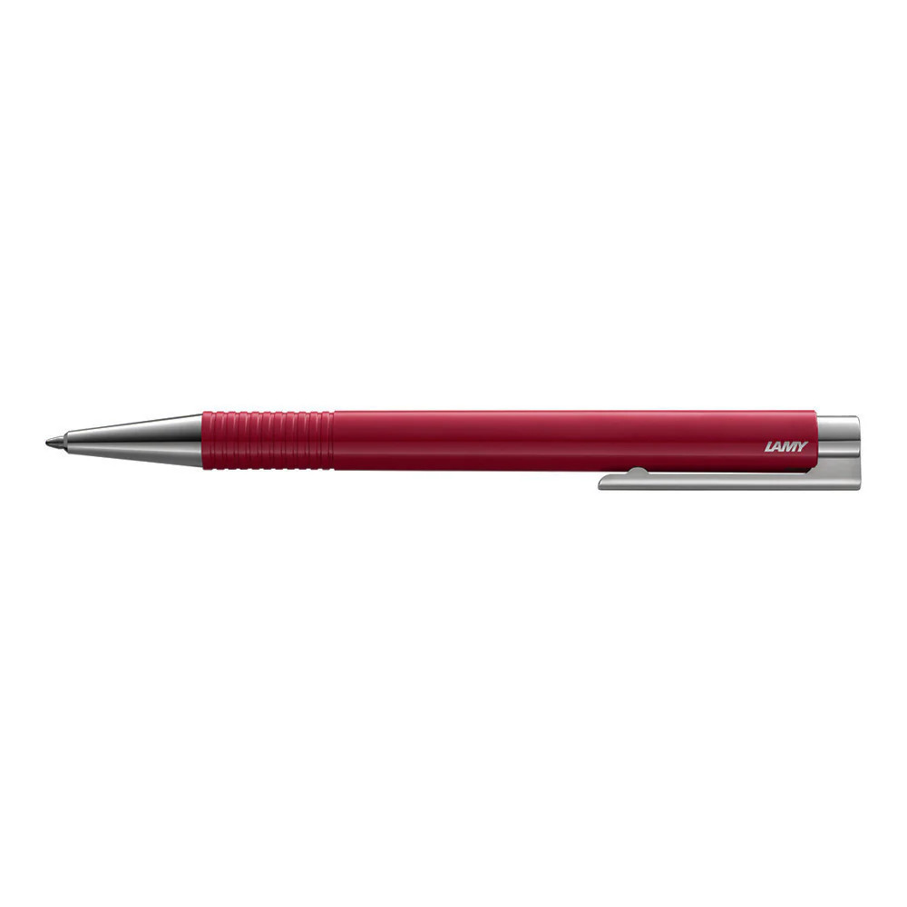 Lamy Logo M+ Ballpoint Pen, Raspberry Gloss
