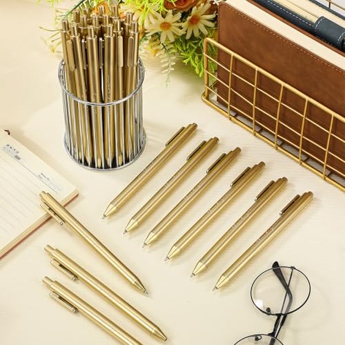 pcs Thank You Pens Bulk Cute Multicolor Ballpoint Pen for Server 30 Gold