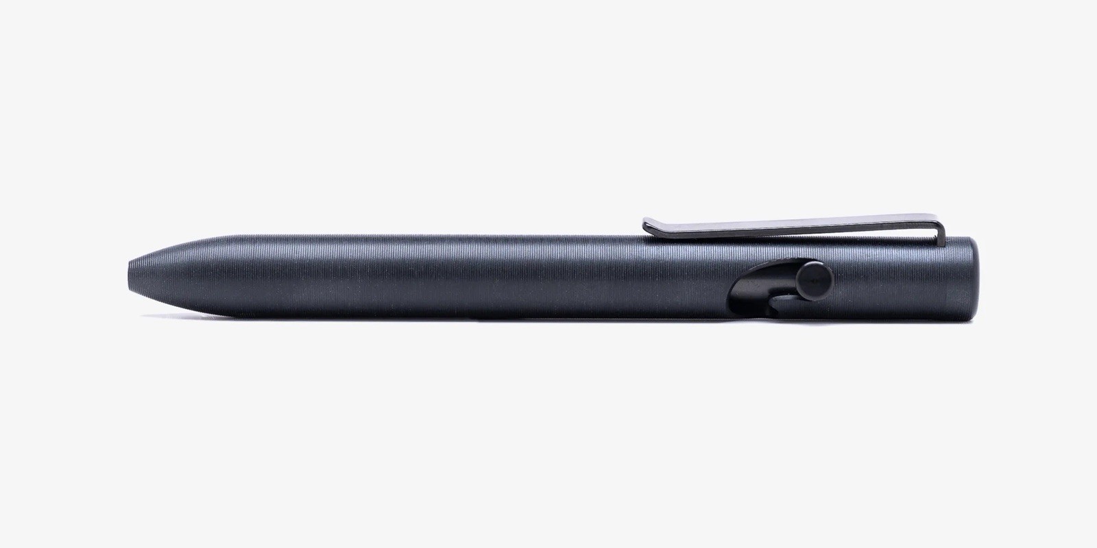 Tactile Turn Shop Series Black Ultem Bolt Action Pen – Short [5.1”]