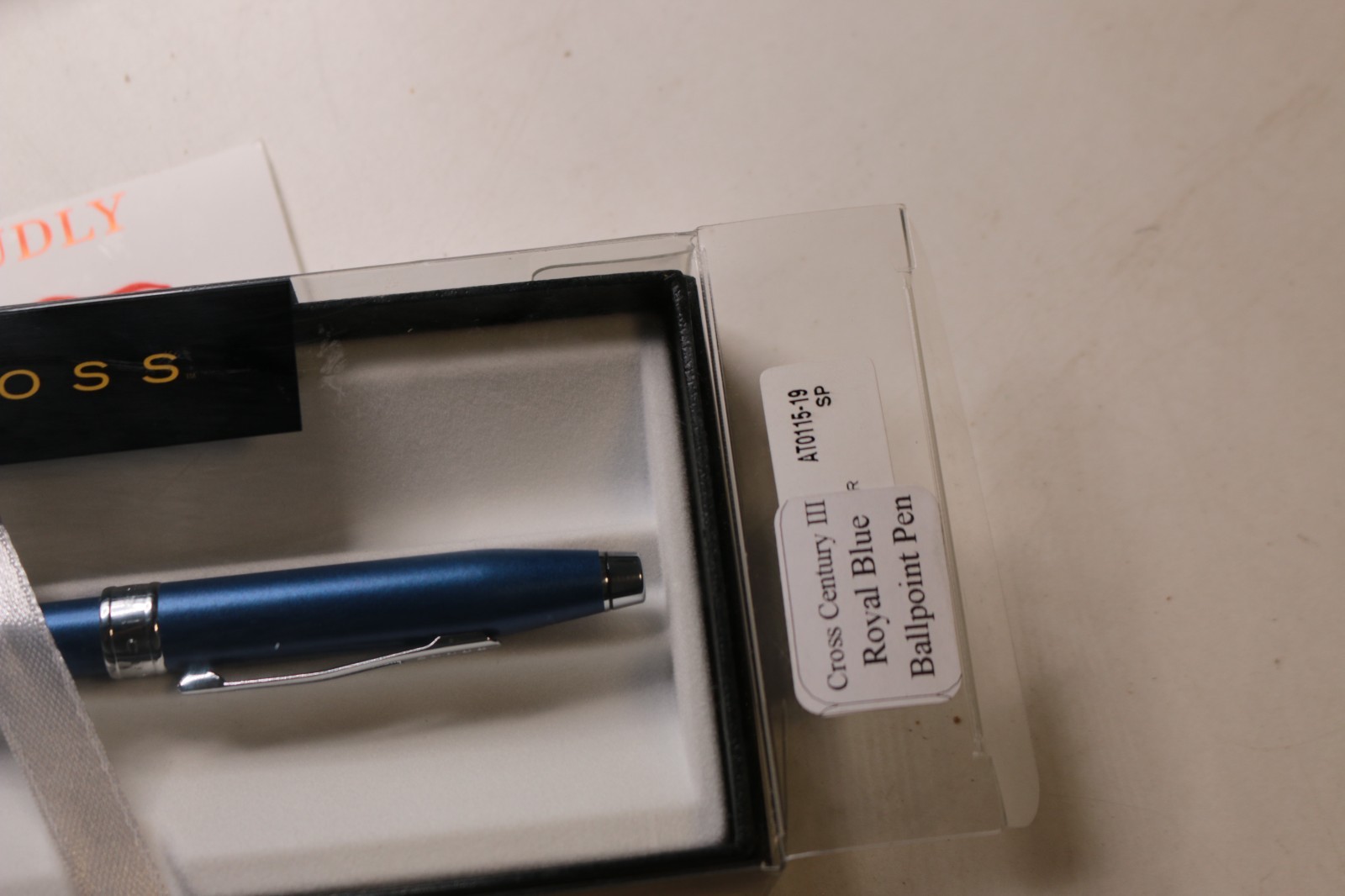 Cross Century III Royal Blue Ballpoint Pen AT0115-19 New in Box