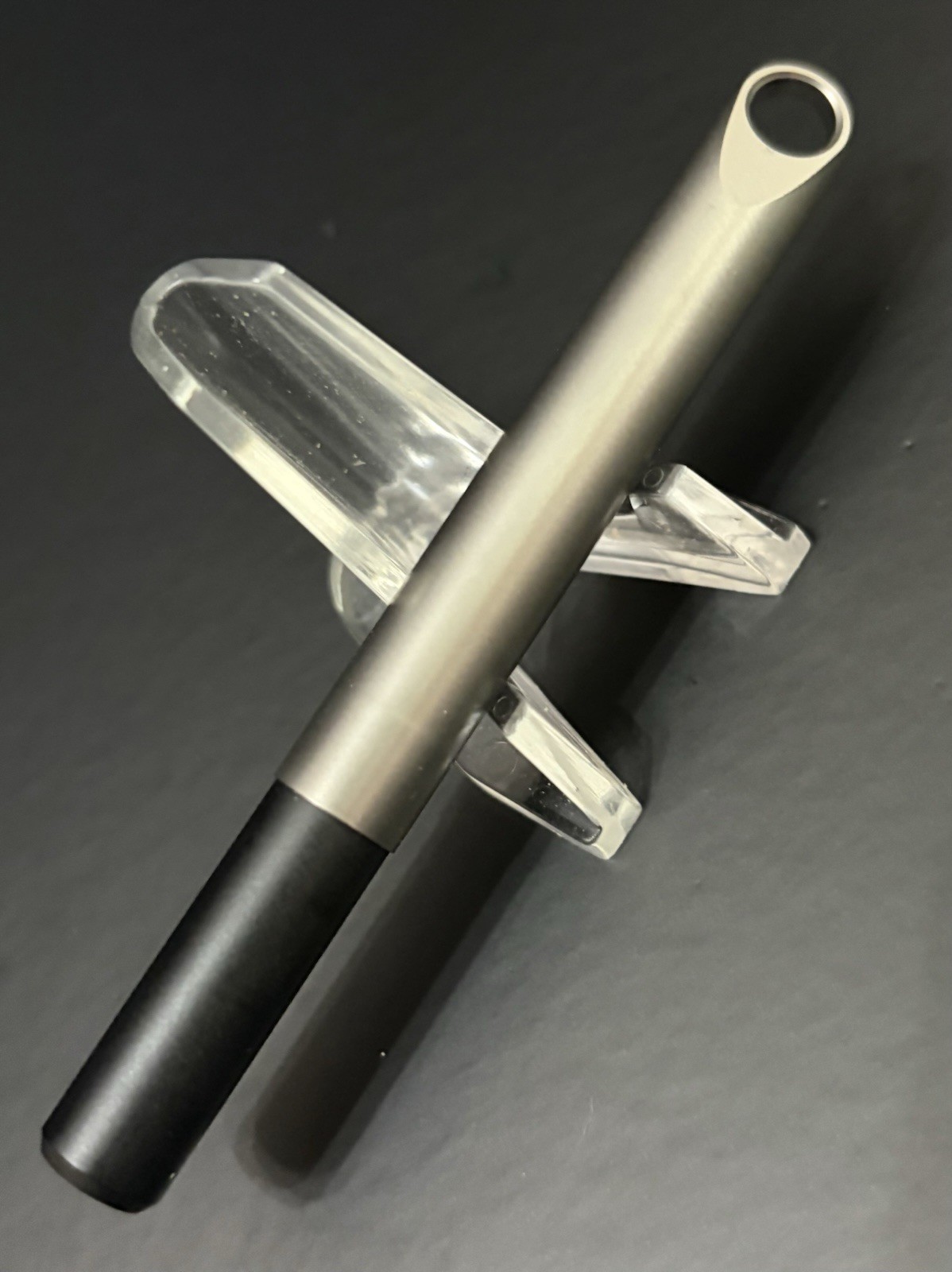 Aerocrafted Contrail Lanyard Titanium & Ultem Pen Discontinued New