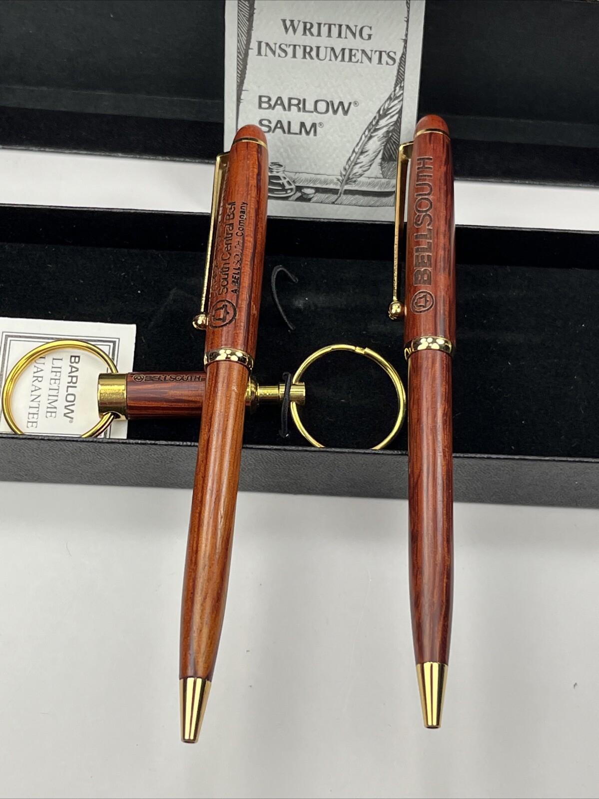 Vintage 3 Piece Barlow Pen & Keychain Set South Central Bell-Bell South Need Ink