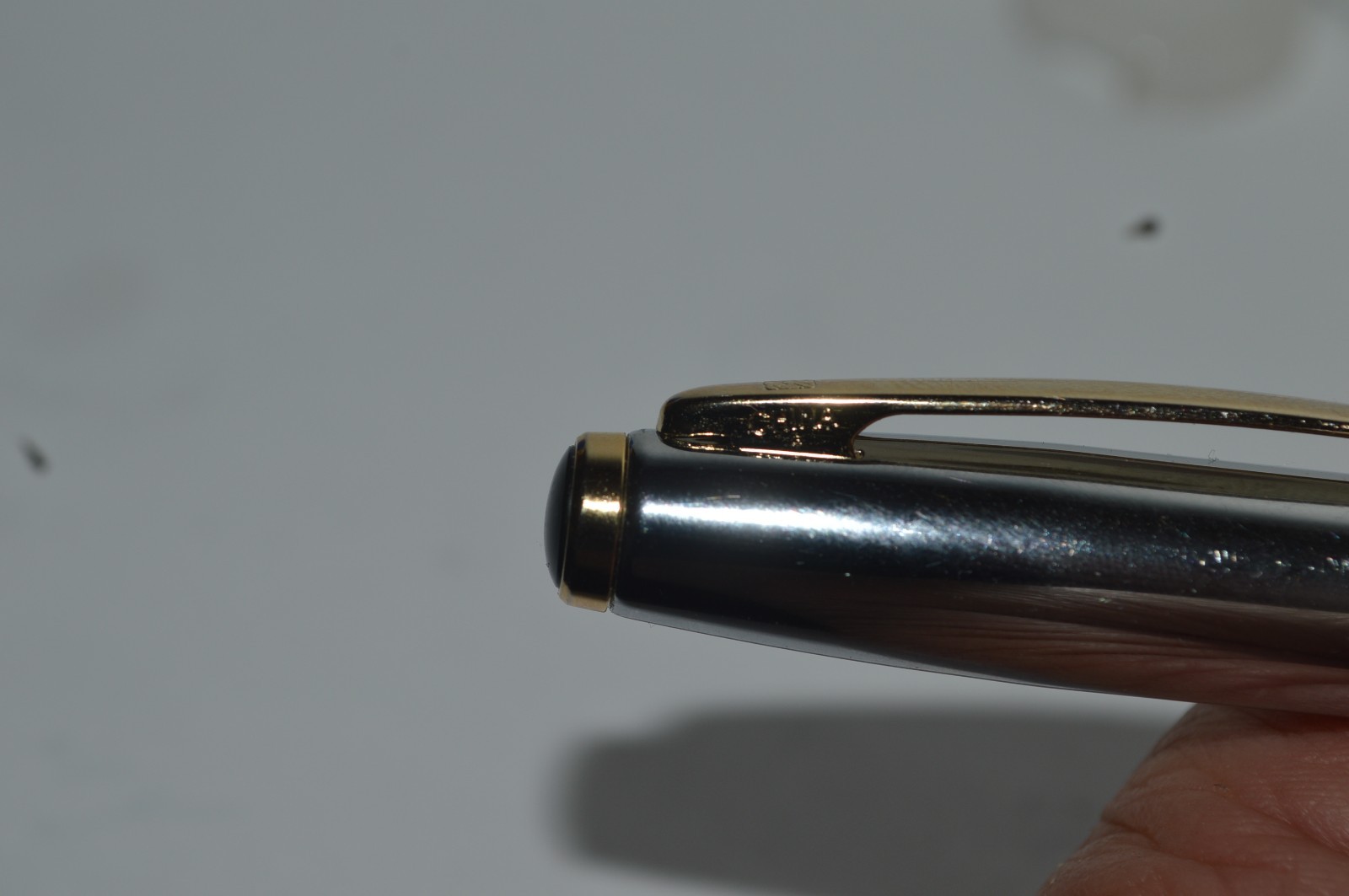 Premium Ballpoint Pen Thick Ergonomic Grip Lacquer & Crome GT Circa 1990s