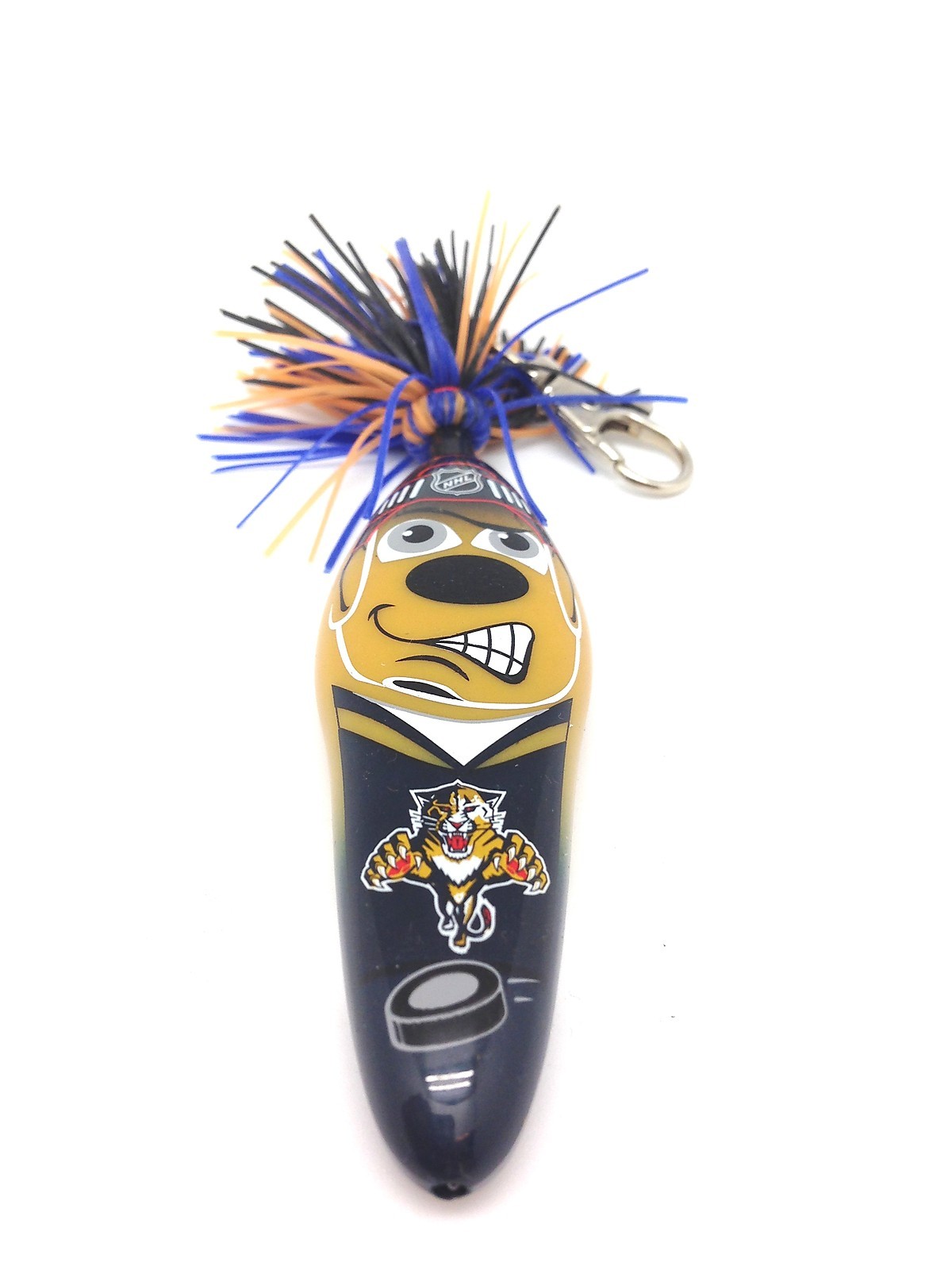 NHL Florida Panthers Kooky Klicker Kollectible Pen Key Clip Blue Unisex Series 1