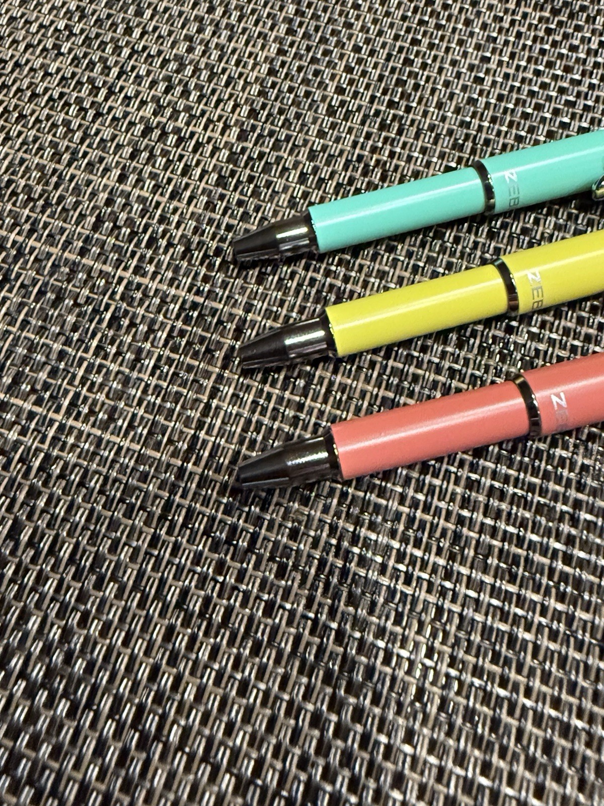 Zebra SL-F1 Mini Retractable Ballpoint Pen 0.7mm Loft Limited 3 Color Set Japan