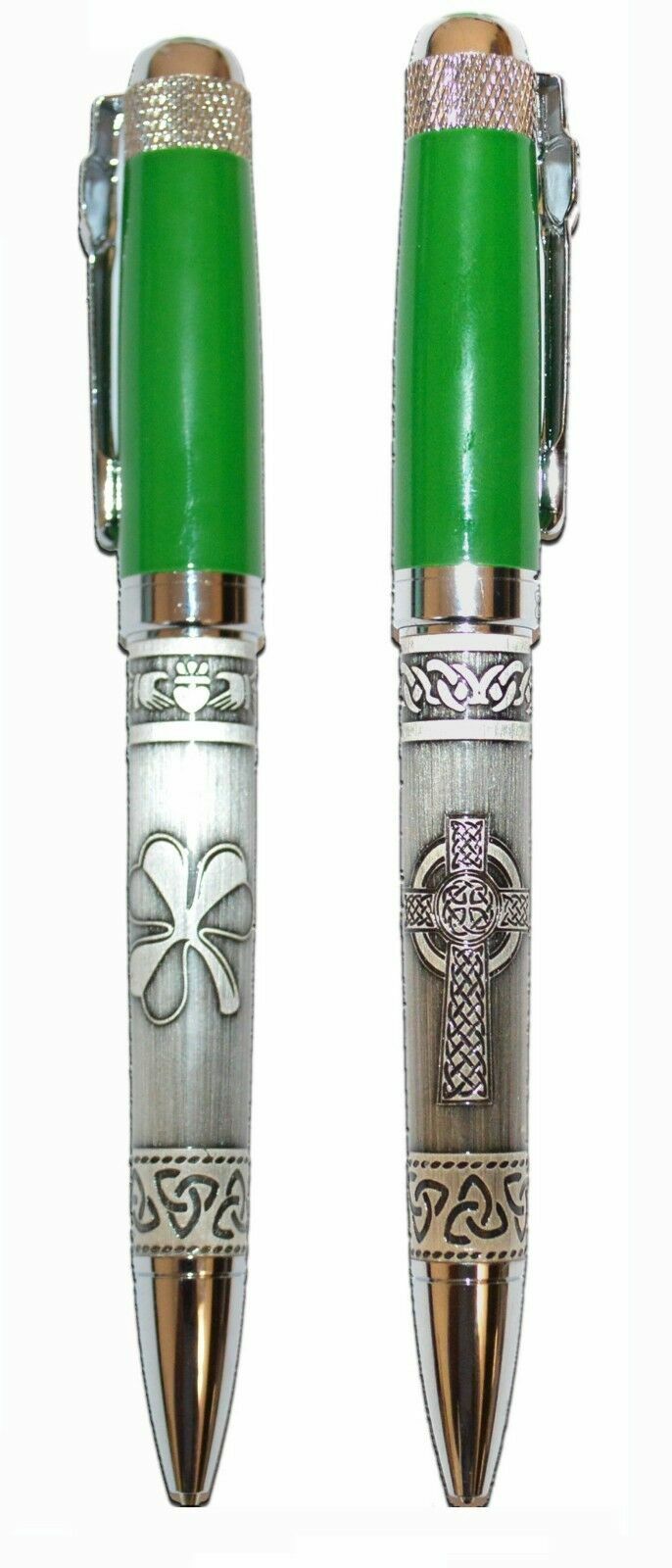 Irish Ballpoint Pen Gift Set-Celtic-Clover-Elegant Pen St Patrick Unique Ireland