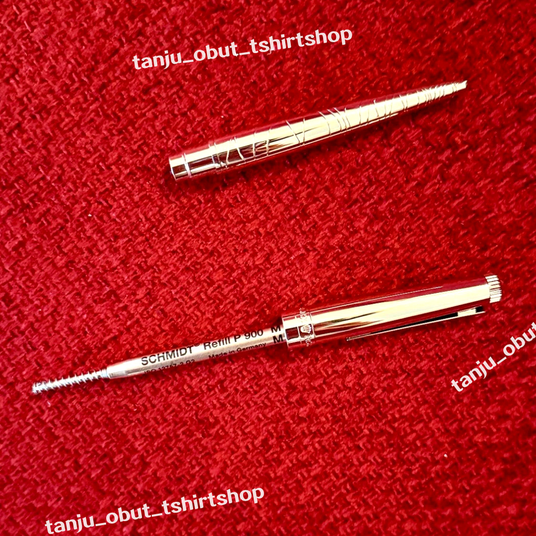 HOT Rolex Silver Scribe Platinum Wave Cut Ballpoint Pen, Refillable, AD VIP Gift