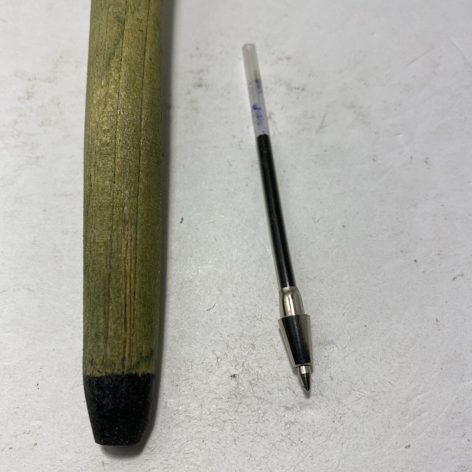 Wooden Pen Green Sea Turtle Shape Top Handcrafted Hand Made Ballpoint Pen