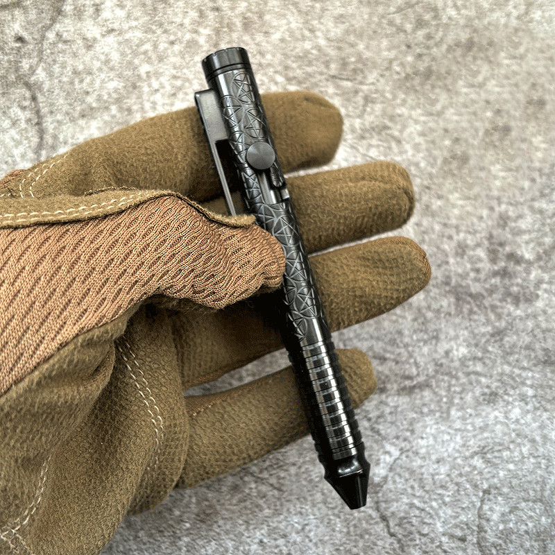 EDC Titanium Spinner Pocket Ball Pen Business Signature Pen StudentS Stationery