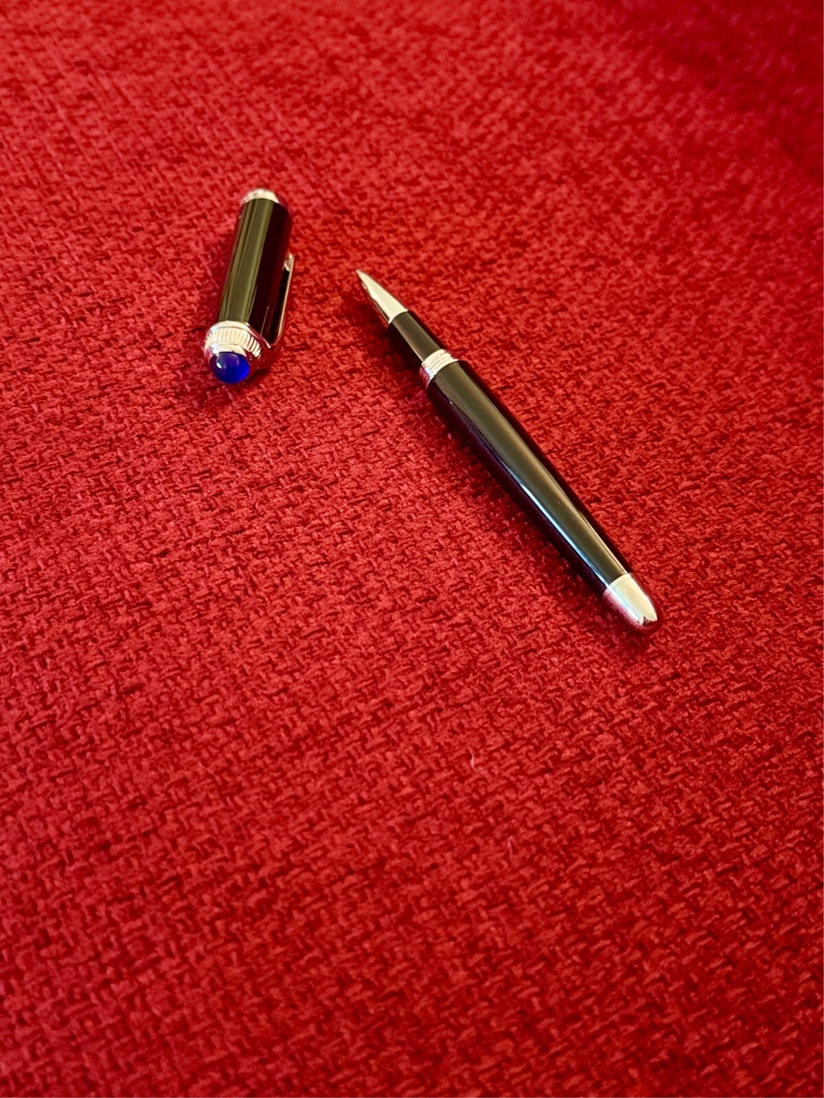 Cartier Palladium-Finish Rollerball Pen – New in Box | Luxury Advertising Gift