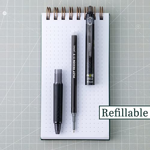 FriXion Synergy Clicker Erasable, Refillable, Retractable Gel Ink Pens, Extra