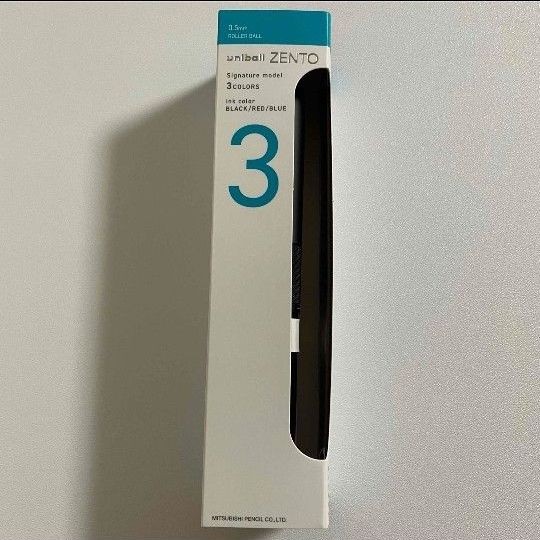 uniball ZENTO Signature Model 3-Color Ballpoint Pen 0.5mm M-Black Black/Red/Blue