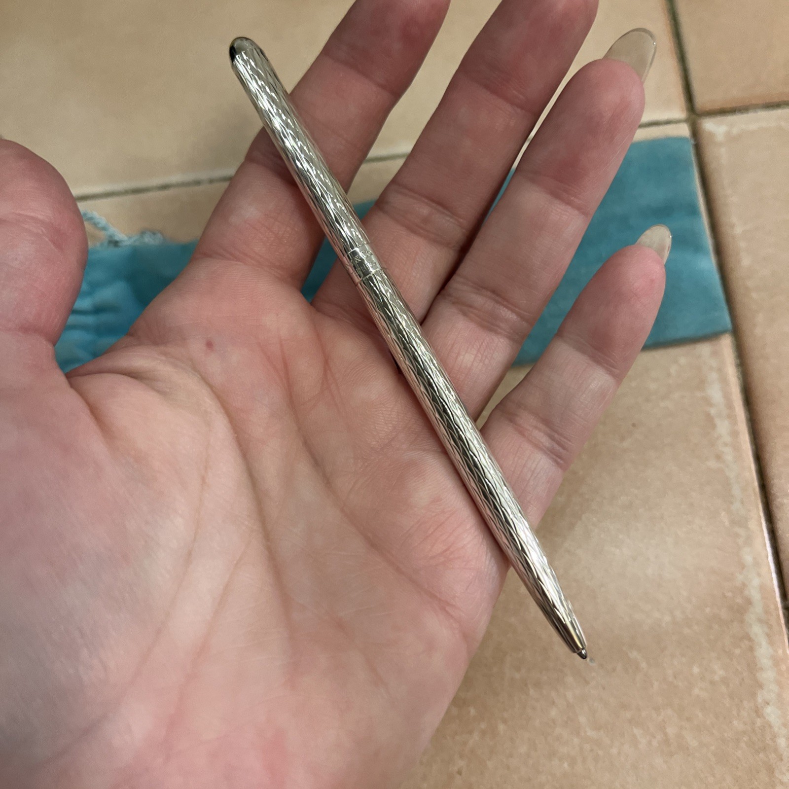 Vintage Tiffany & Co Sterling Silver Pen