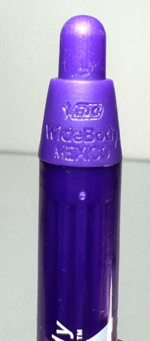 RARE SUSTIVA (HIV MED) PHARMACEUTICAL REP DRUG PEN – BIC WIDEBODY – MEXICO MADE