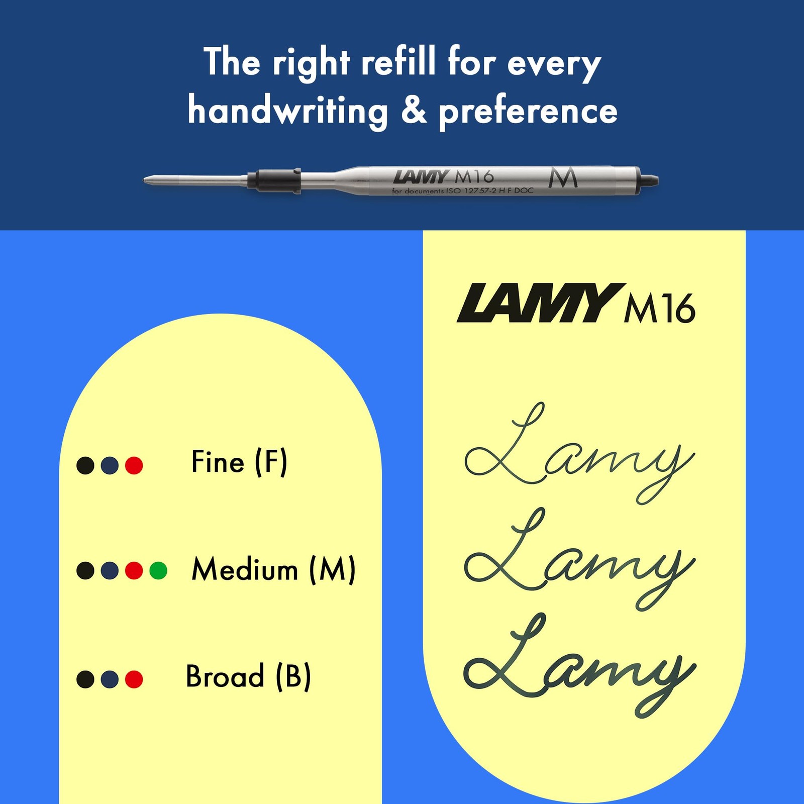 Lamy Chrome Clip Black Writing Instrument ABS Plastic Office Pen Pack of 1