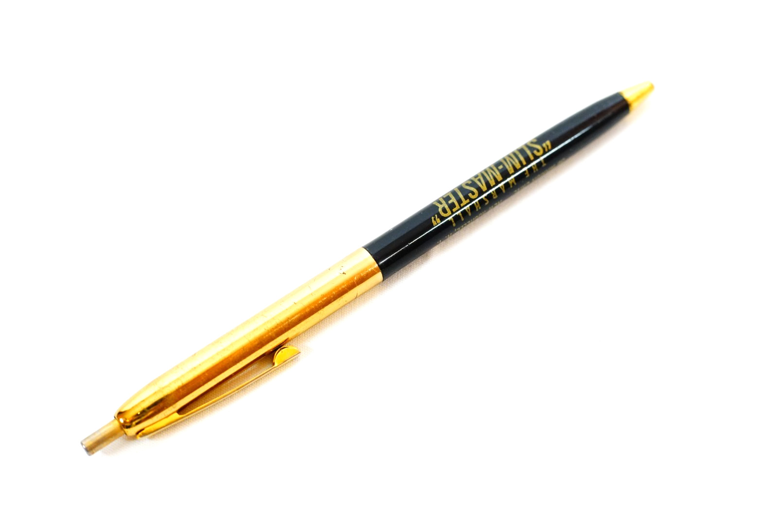 Vintage The Marshall Slim-Master Sample Ballpoint Pen Style AS-9