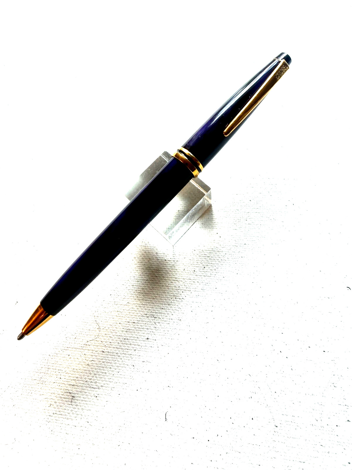 Choose 1 New Jewel Tone Cross Solo Twist Ballpoint pen Gold trim Gorgeous