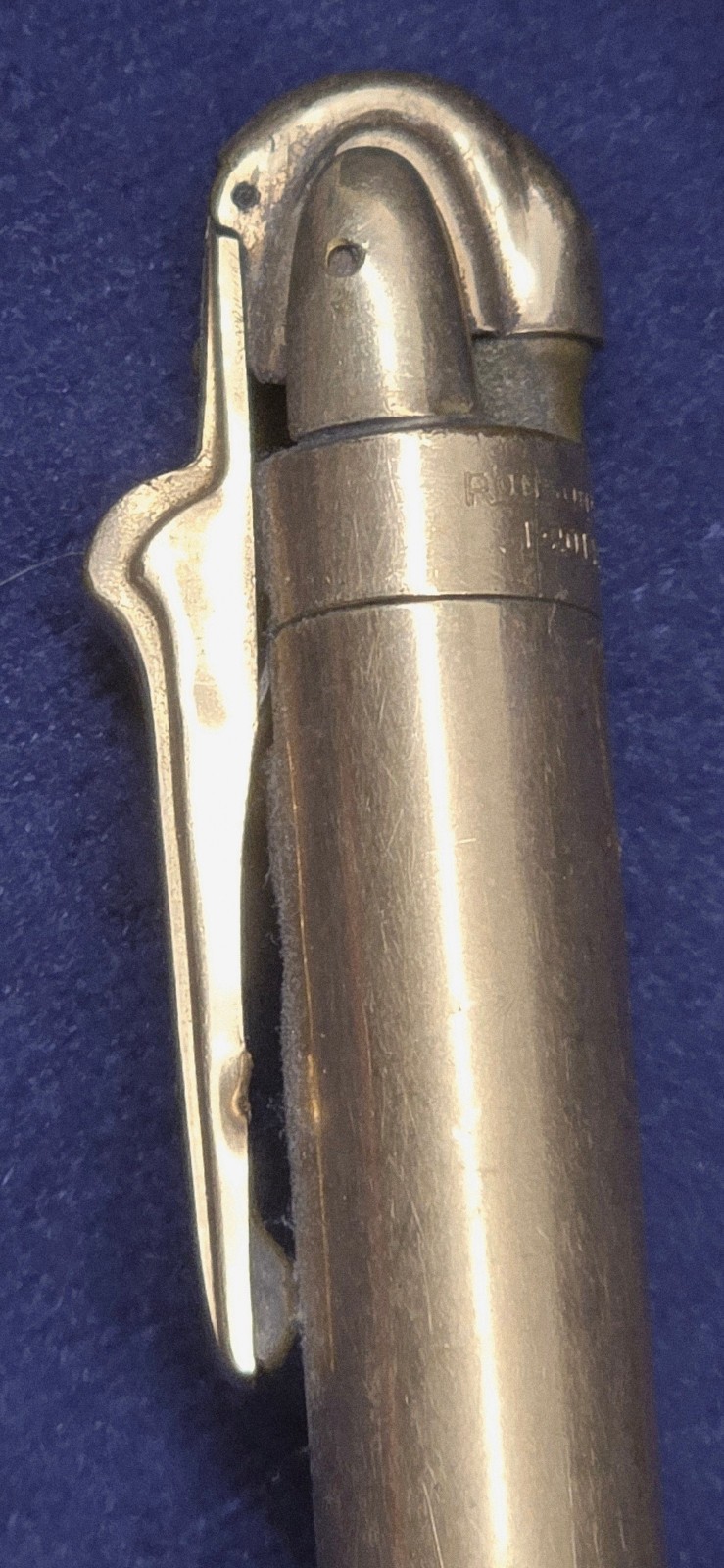 Vintage Ronson Pen Lighter 1-20 14k Gold Filled