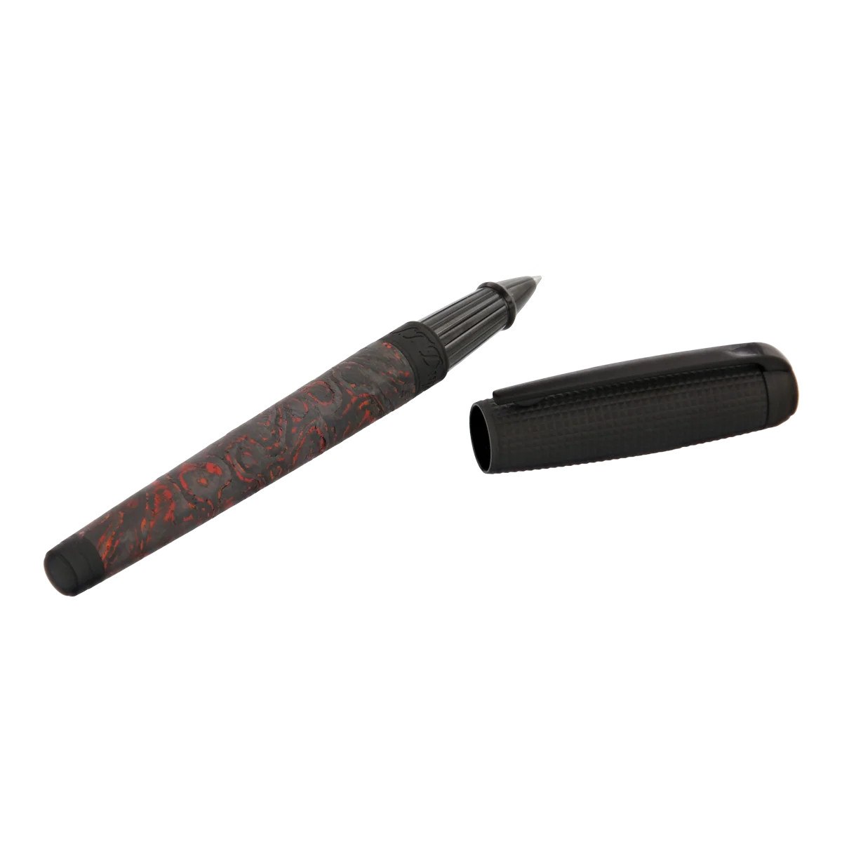 S.T. Roller Pen Dupont D-Line Fiery Collectible Lava Unisex Synthetic Black