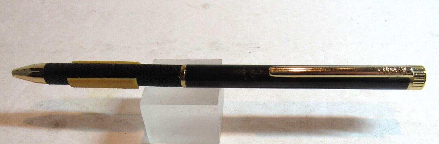 TIMEX Slim Black /GT Metal Ballpoint Pen-Vintage -RARE=limited supply