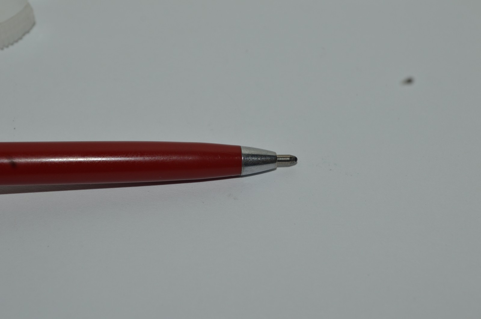 Paper Mate PROFILE #1 SLIM Grip Ballpoint Pen Red Barrel Made In USA 1980s