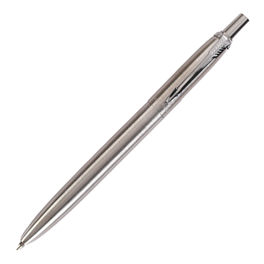Luxor Parker Jotter Ballpoint Pen, Stainless Steel Body & Chrome Clip, No Box