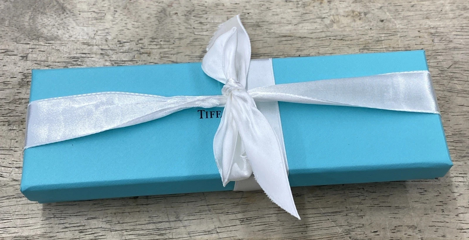 Tiffany Silver & Gold «T» Clip Ballpoint Pen NEW