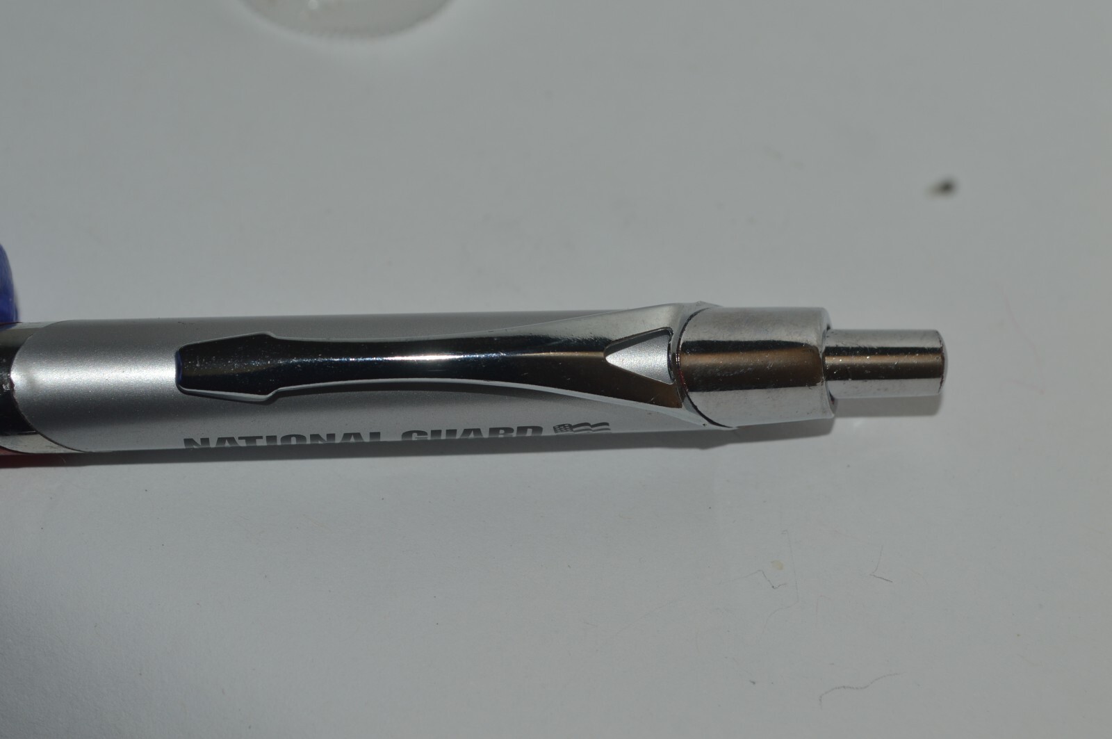 NATIONAL GUARD Ballpoint Pen Ergonomic Grip New Old Stock
