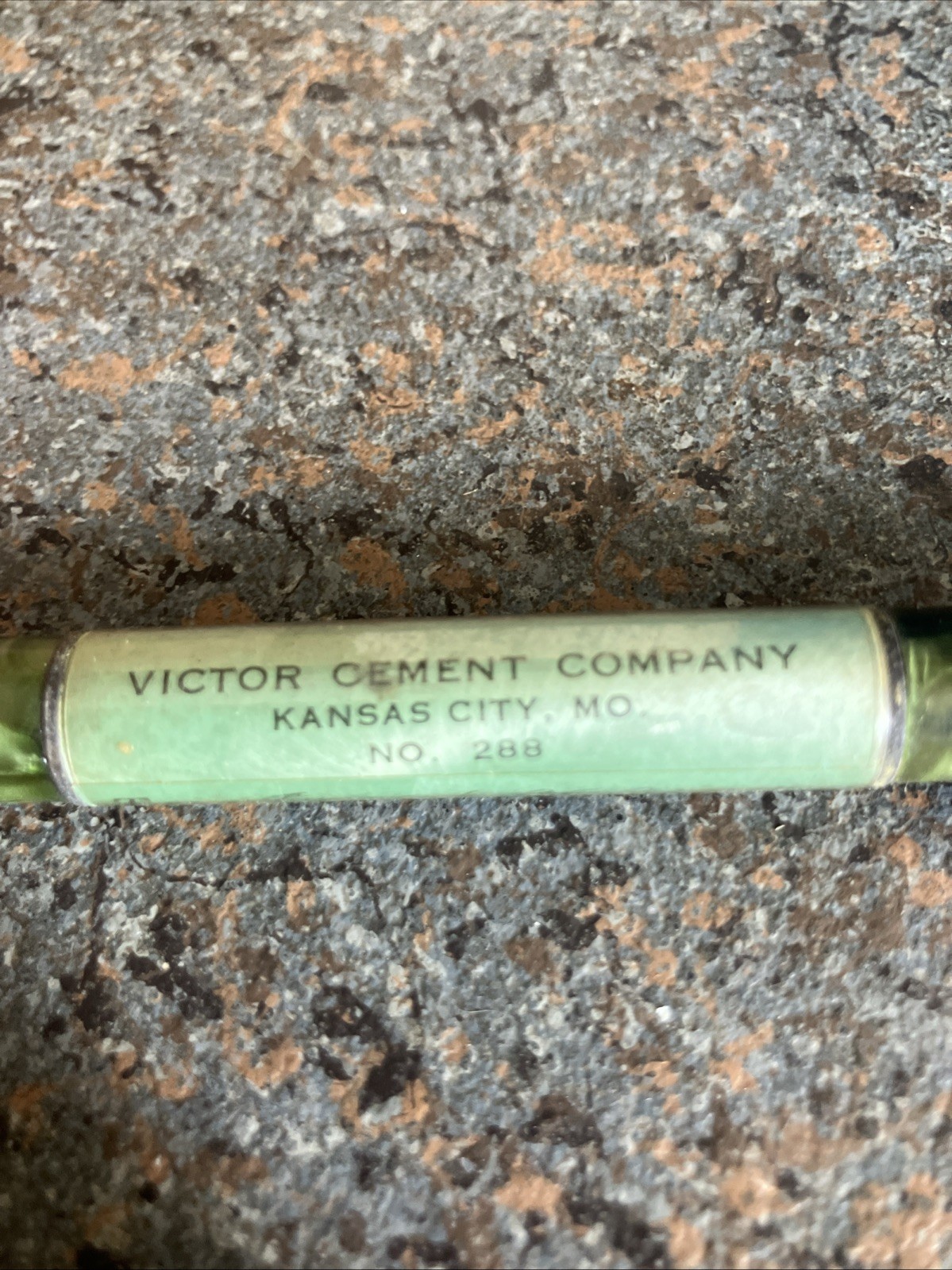 Green marbled pen genuine four leaf clover good luck customized Kansas City, MO