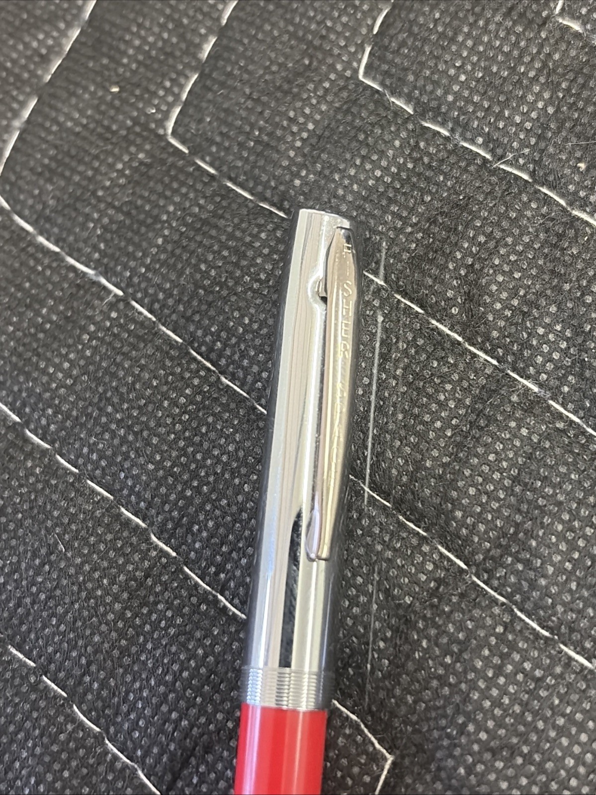 Star Trek Fisher Space Pen Ball Point Black Ink 1992 Red NASA – Writes Fine!