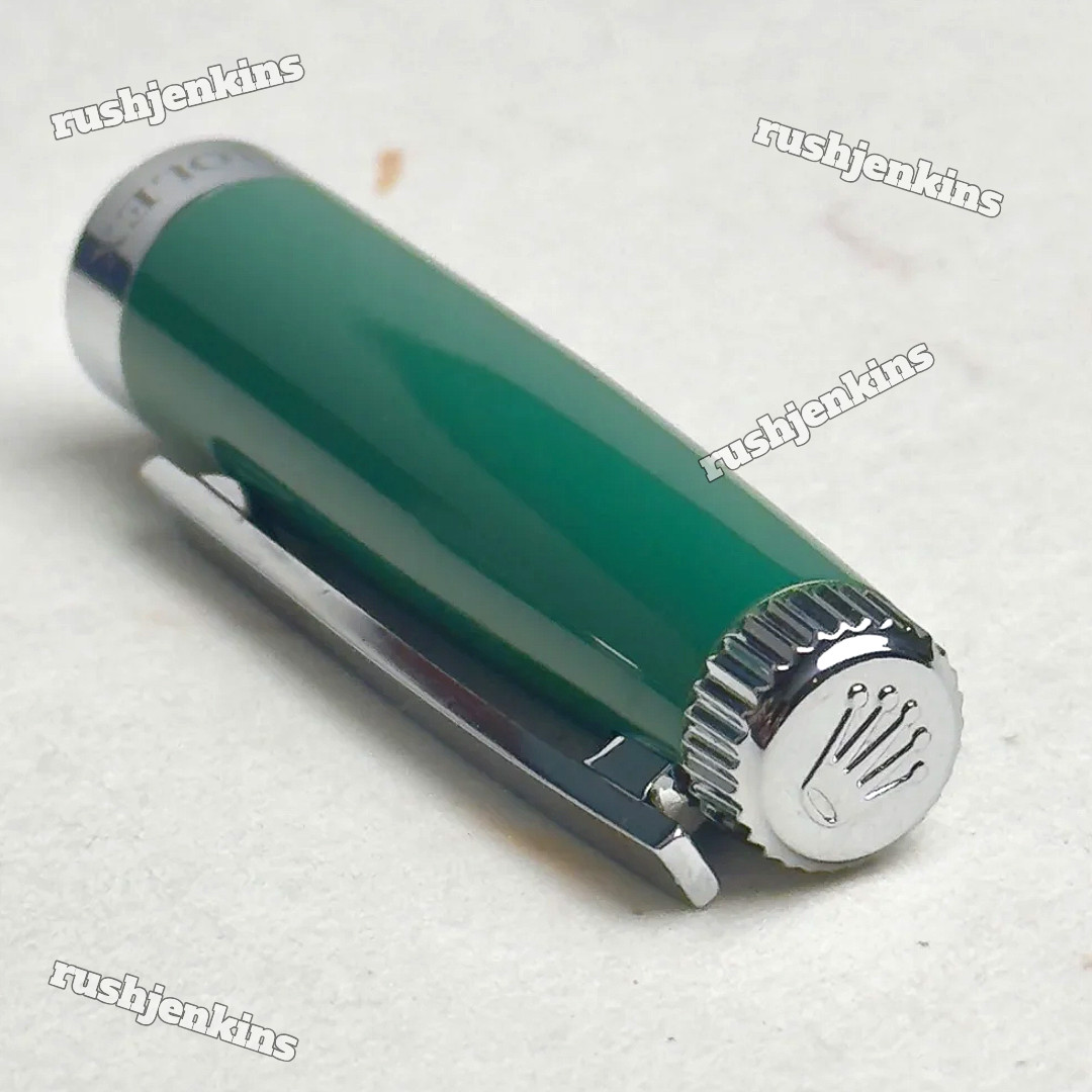 ROLEX Emerald Executive Green Rollerball Pen AD VIP Gift
