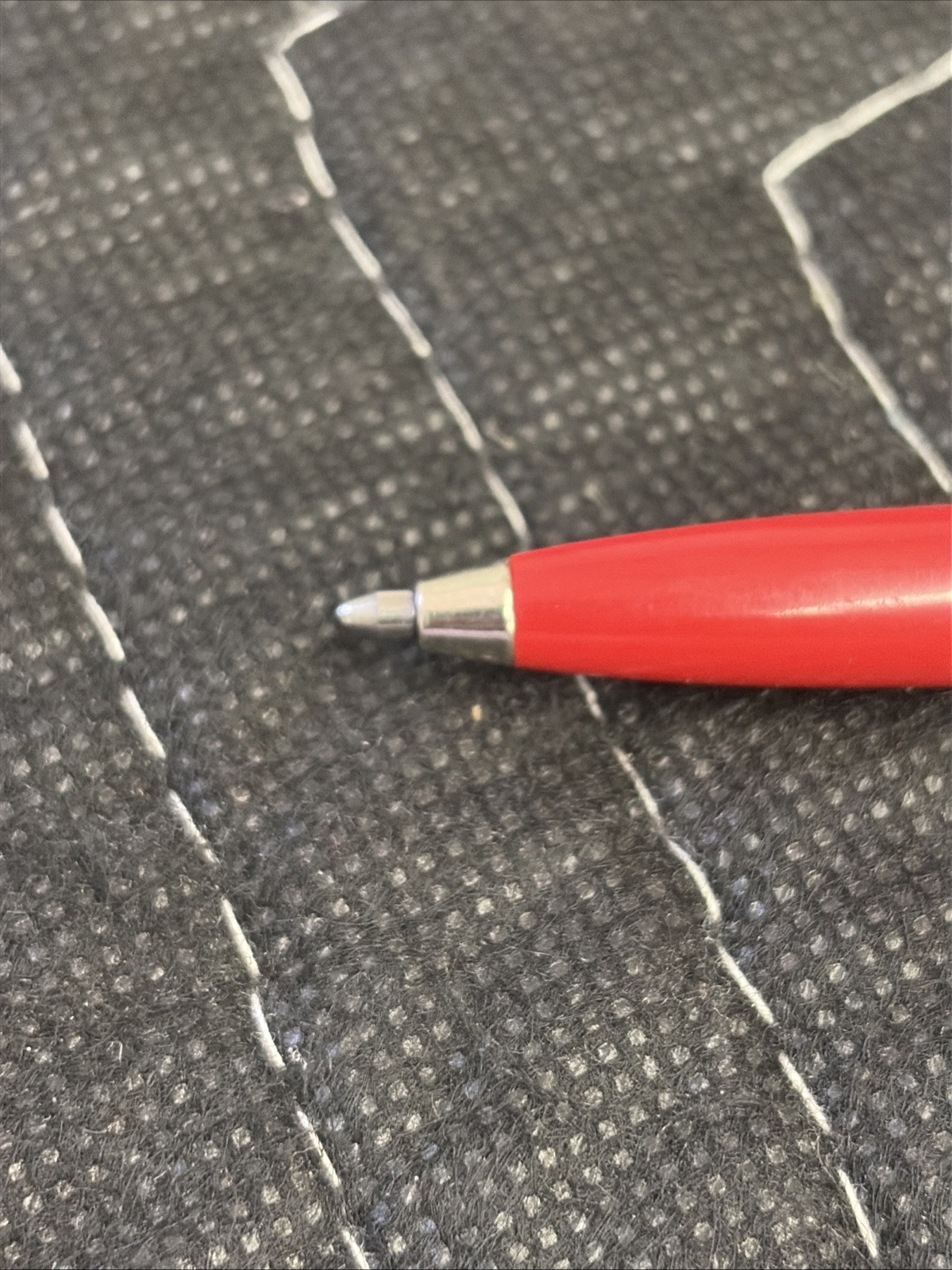 Star Trek Fisher Space Pen Ball Point Black Ink 1992 Red NASA – Writes Fine!