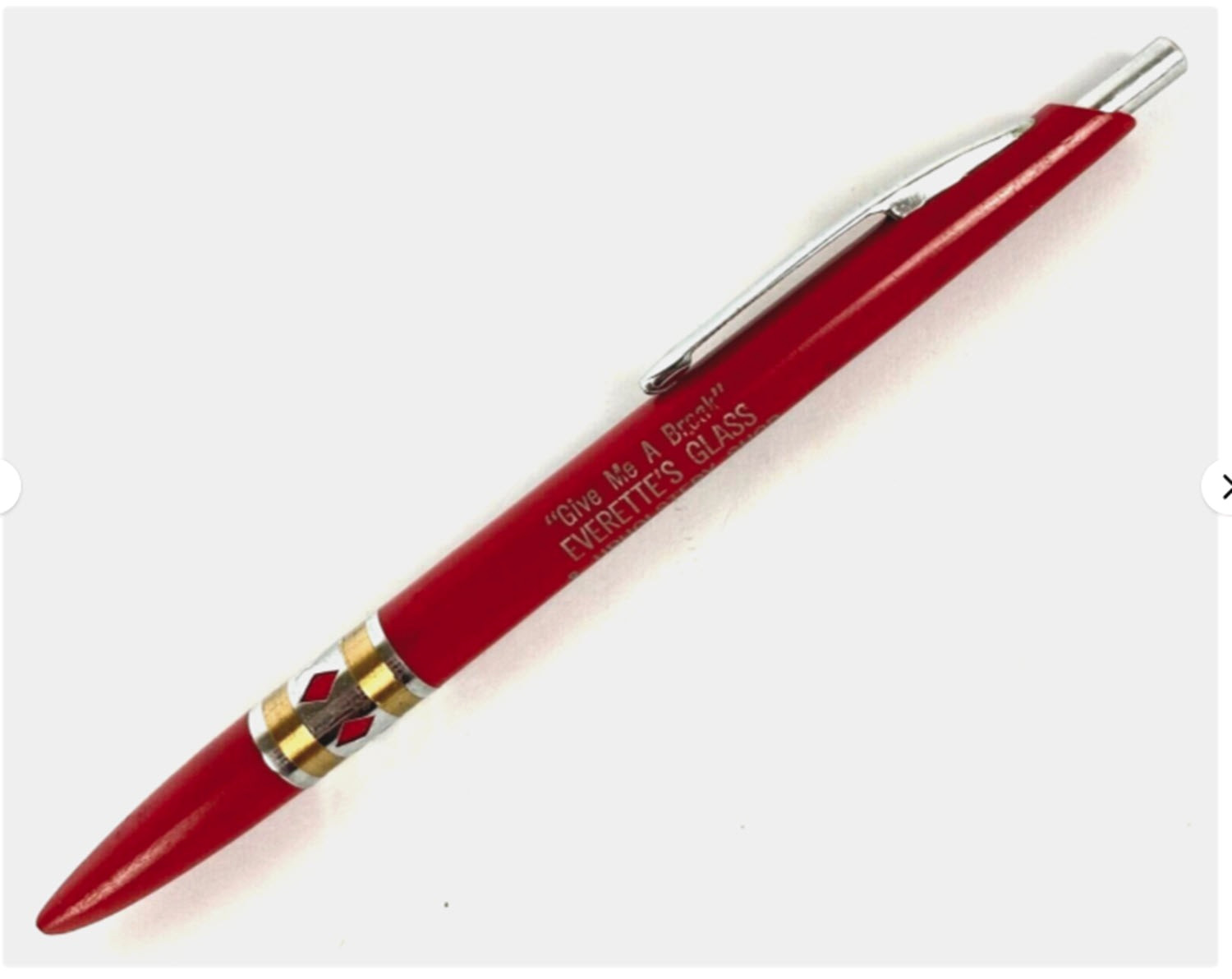 Ritepoint Advertising Pen Everette Glass Upholstery Little Rock AR Vintage
